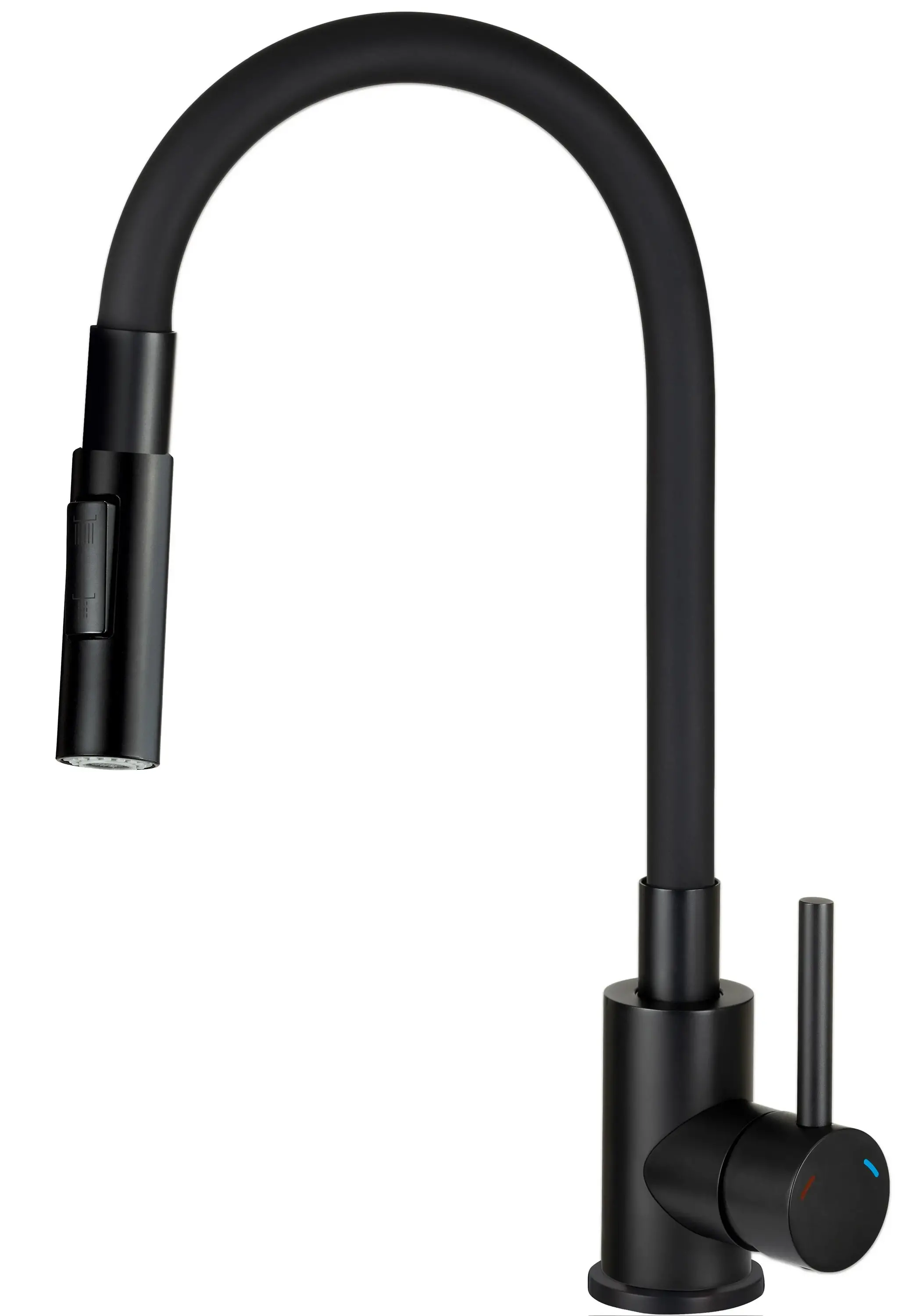 Bateria Deante Luno BOC_N74M Nero Stal szlachetna