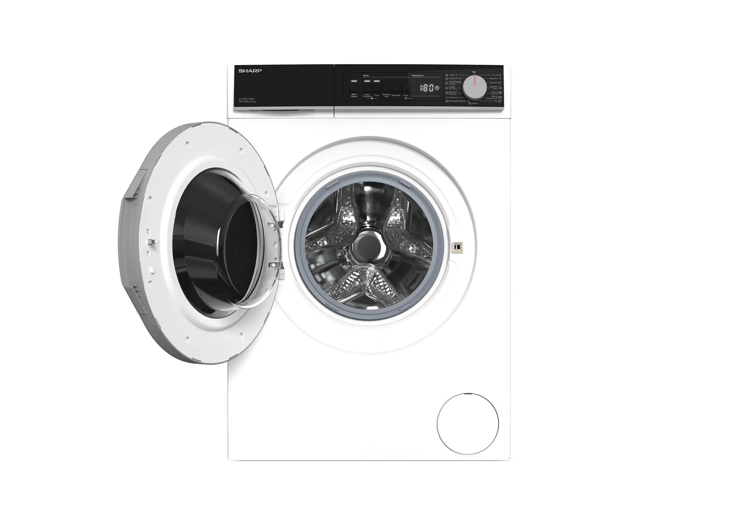 фото Пральна машина автоматична Sharp ES-SFB712YWB