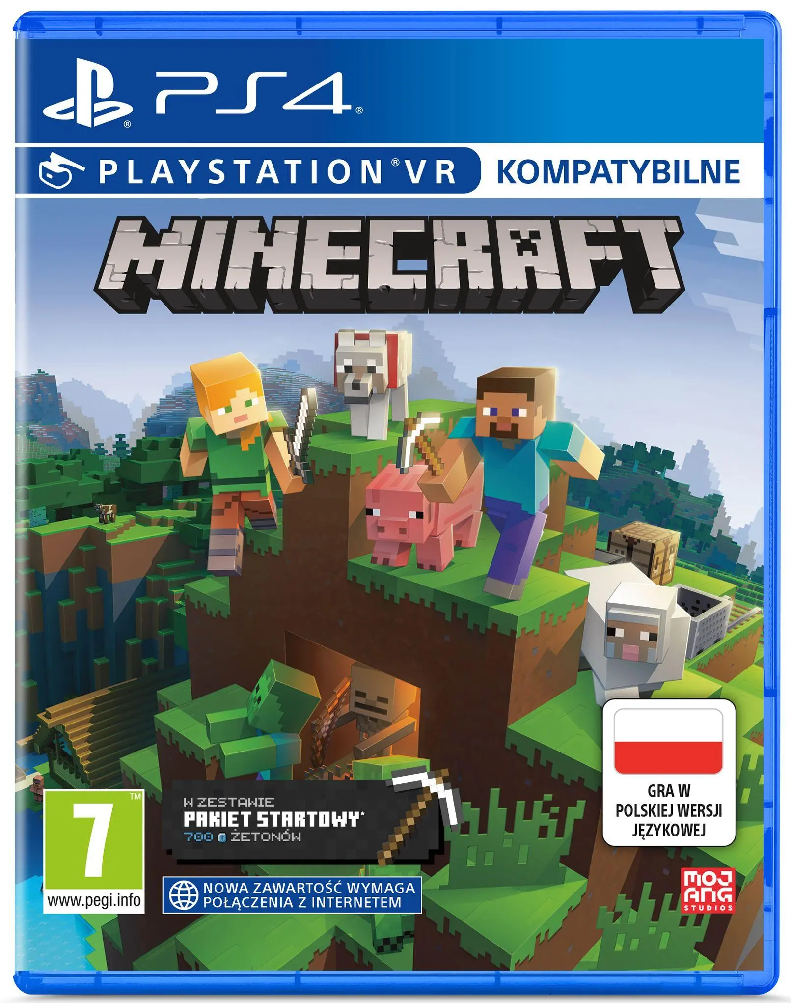 Minecraft Starter Pack Gra na PS4