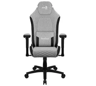 Fotel Aerocool CROWN AeroWeave Gamingowy do 150kg Tkanina Ash Grey