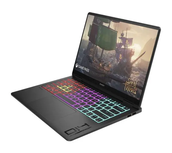 HP OMEN 14-fb0422nw OLED 14'' 120Hz Ultra 7 155H 16GB RAM 1TB Dysk SSD RTX4060 DLSS3 Win11 Czarny Funkcje AI - Kup na Raty - RRSO 0%