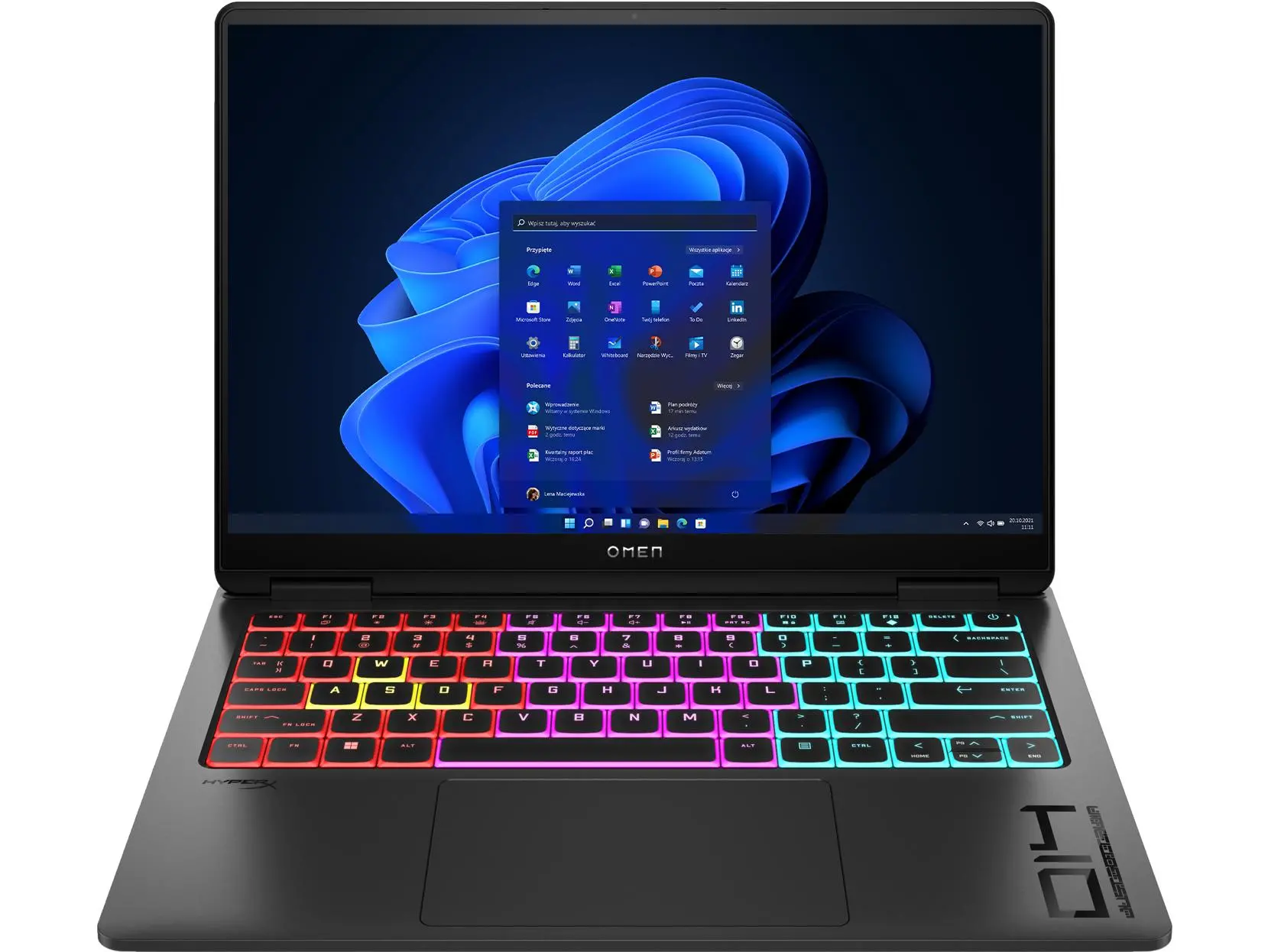 Laptop gamingowy HP OMEN 14-fb0422nw OLED 14'' 120Hz Ultra 7 155H 16GB RAM 1TB Dysk SSD RTX4060 DLSS3 Win11 Czarny Funkcje AI