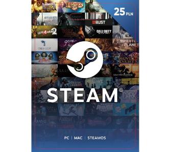 Doładowanie Steam 25zł Obecnie dostępne tylko w sklepach stacjonarnych RTV EURO AGD