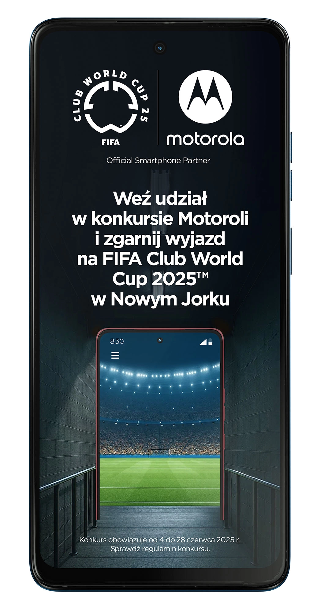 Smartfon Motorola moto g04 8/128GB 6,56" 90Hz 16Mpix Niebieski