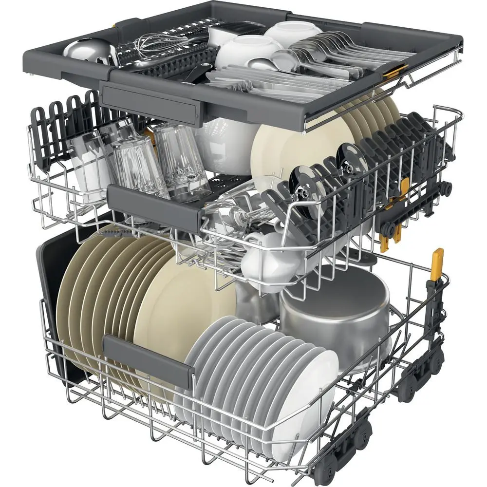 Zmywarka Whirlpool W7F HS31 60cm Automatyczne otwieranie drzwi Szuflada na sztućce