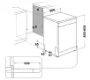 Zmywarka Whirlpool W7F HS31 60cm Automatyczne otwieranie drzwi Szuflada na sztućce