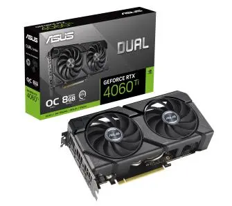 Karta graficzna ASUS Dual GeForce RTX 4060 Ti EVO OC Edition 8GB GDDR6 128bit DLSS 3