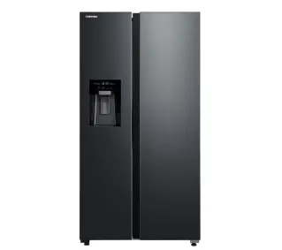 Toshiba SBS GR-RS755WI-PMJ(05) Pełny No Frost 177,5cm Dystrybutor wody Zdalne sterowanie Czarny Inox