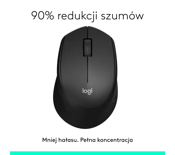 Logitech M330 Silent Plus Czarny