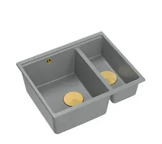 Quadron LOGAN 150 HCQL5646U5-G1_U Granitowy Silver stone/Złoty - TRZECI -55%, ALBO 5-TY ZA 1ZŁ - Kup na Raty - RRSO 0%