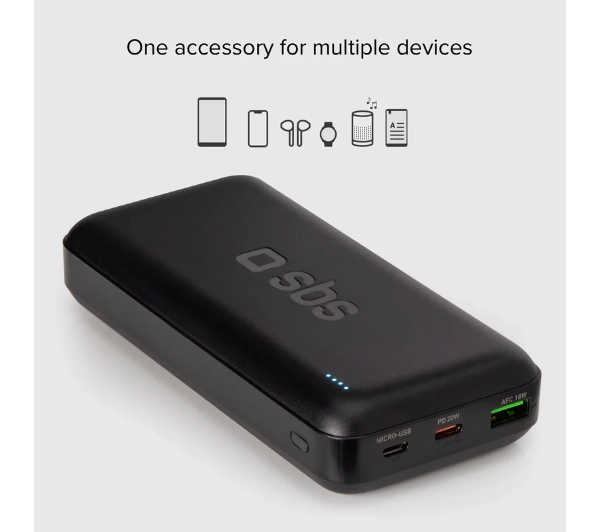 SBS TTBB20000PD20K 20000mAh 20W Czarny