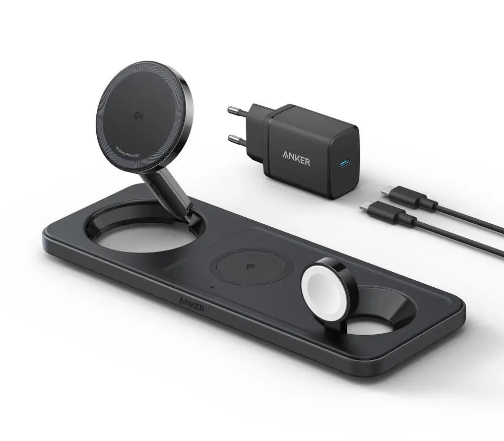 Ładowarka indukcyjna Anker MagGo Magnetic Wireless Charger Stand 15W Czarny