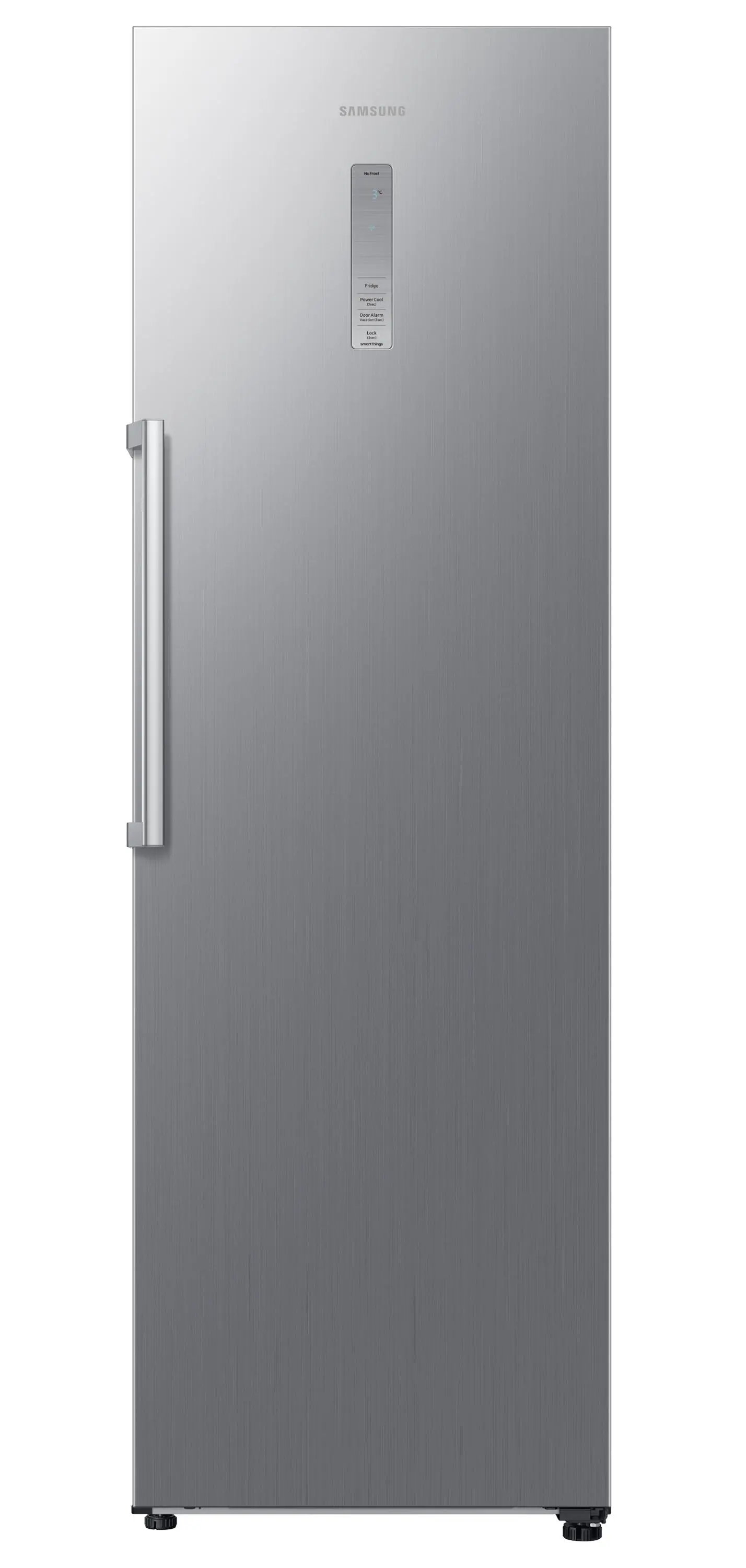 Lodówka Samsung RR39C7BJ5S9 Twin Funkcje AI Pełny No Frost 186cm Szuflada z regulacją wilgotności Zdalne sterowanie Stal szczotkowana