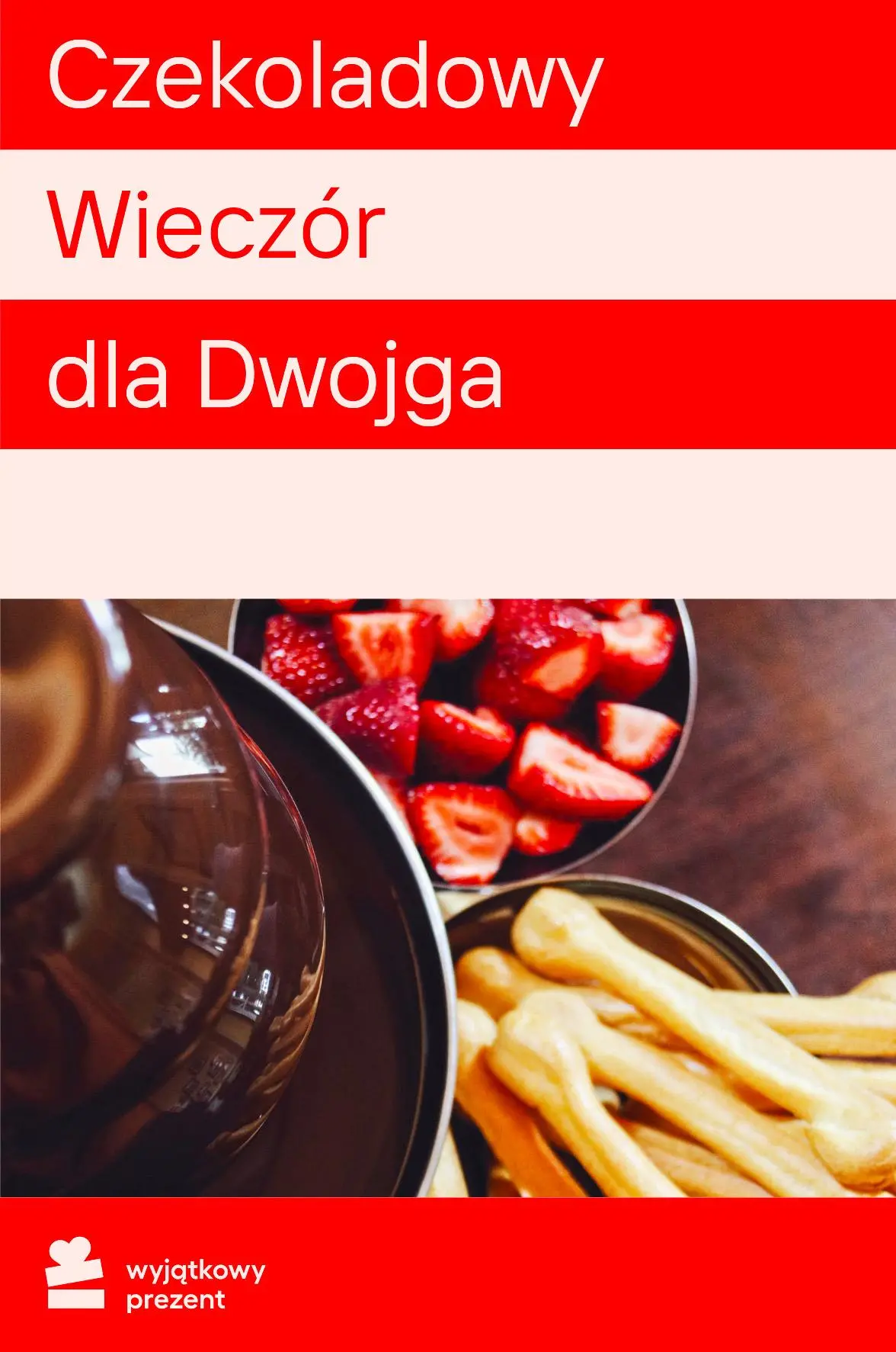 Karta Podarunkowa Czekoladowy Wieczór dla Dwojga Obecnie dostępne tylko w sklepach stacjonarnych RTV EURO AGD