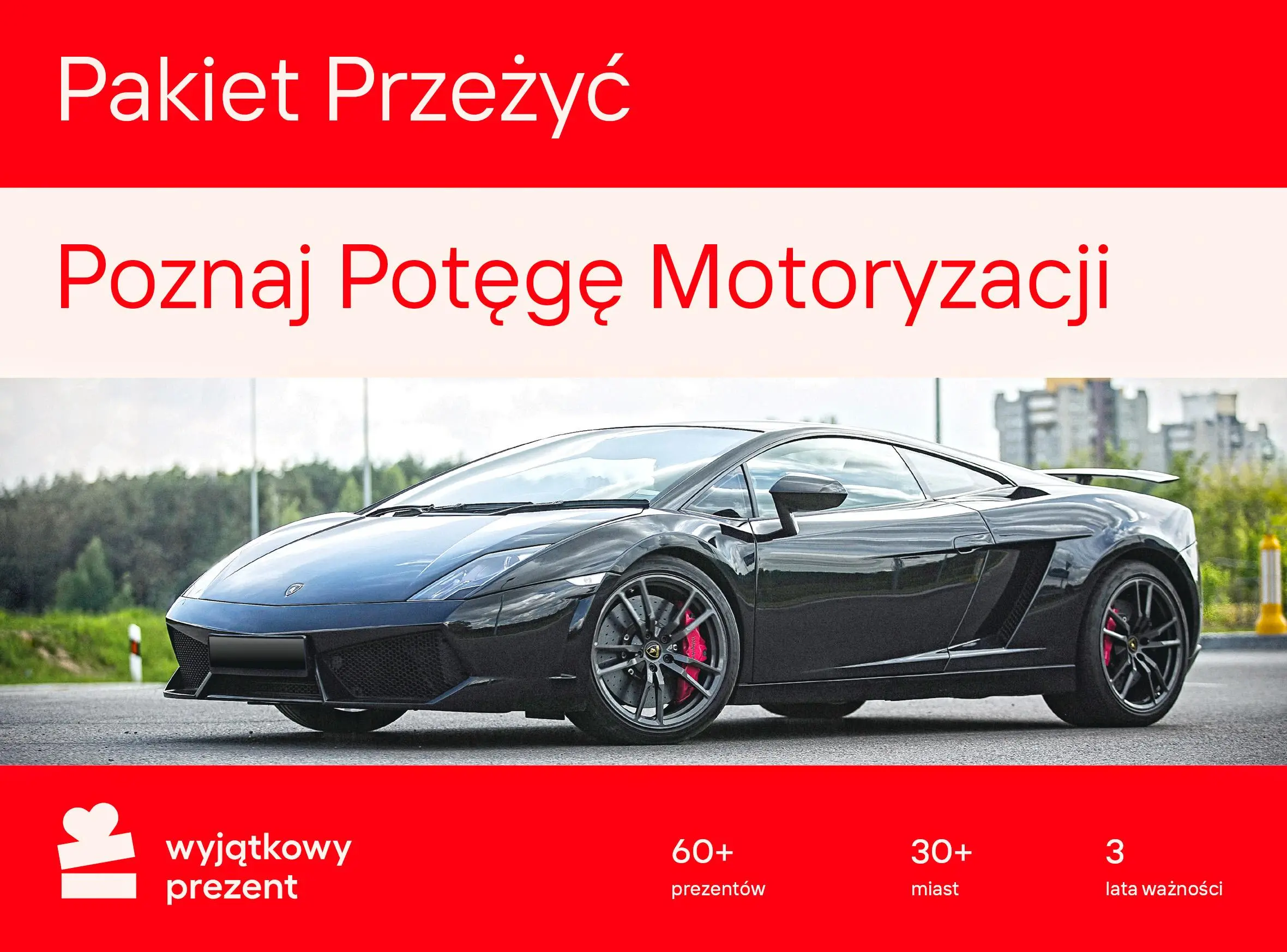 Karta Podarunkowa Pakiet Przeżyć Poznaj Potęgę Motoryzacji [Bon Agencyjny]