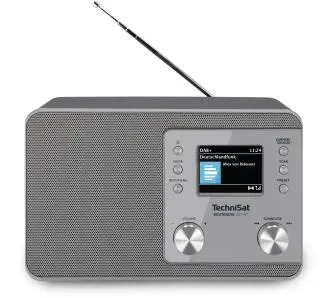 Radioodbiornik TechniSat DigitRadio 307 BT Radio FM DAB+ Bluetooth Srebrny