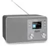 Radioodbiornik TechniSat DigitRadio 307 BT Radio FM DAB+ Bluetooth Srebrny