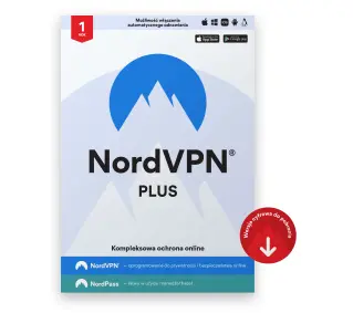 NordVPN Plus VPN + Zabezpieczenia 1 RokDostęp po opłaceniu zakupu