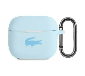 Etui na słuchawki Lacoste LCA3SLB Case Silicone do AirPods 3 Niebieski