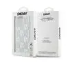 Etui DKNY Hardcase Liquid Glitter Multilogo do iPhone 15 Pro Max Biały