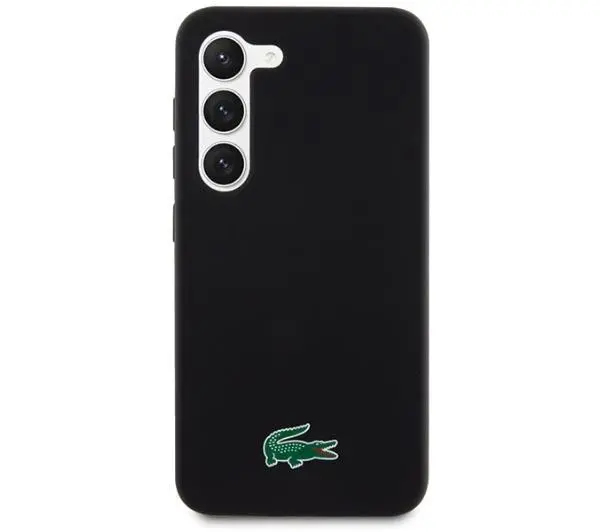 Lacoste Silicone do Samsung Galaxy S23+ Czarny