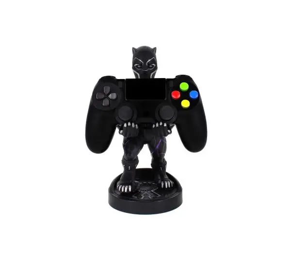 Exquisite Gaming Cable Guys Na Pada/Telefon Marvel Czarna Pantera