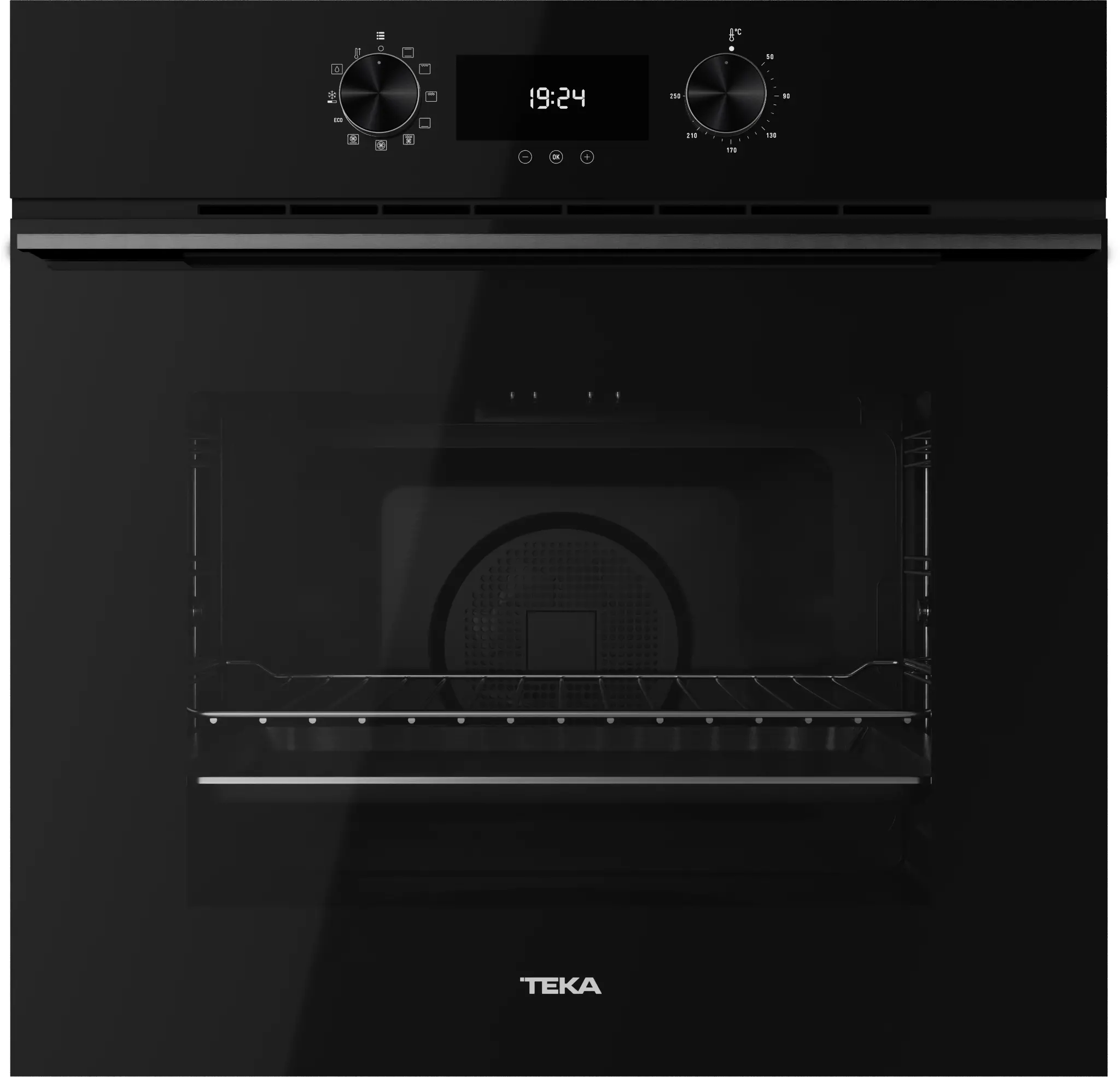 Piekarnik elektryczny Teka STD HLB 8400 FBK Termoobieg Czarne szkło