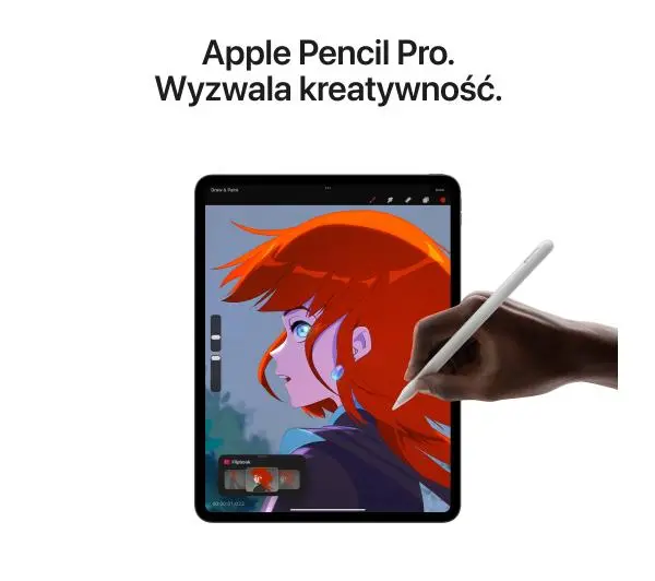 Apple iPad Pro 7 gen 2024 13" 8/256GB Wi-Fi Gwiezdna czerń - Kup na Raty - RRSO 0%