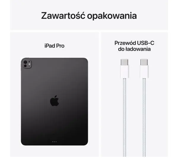 Apple iPad Pro 7 gen 2024 13" 8/256GB Wi-Fi Gwiezdna czerń - Kup na Raty - RRSO 0%