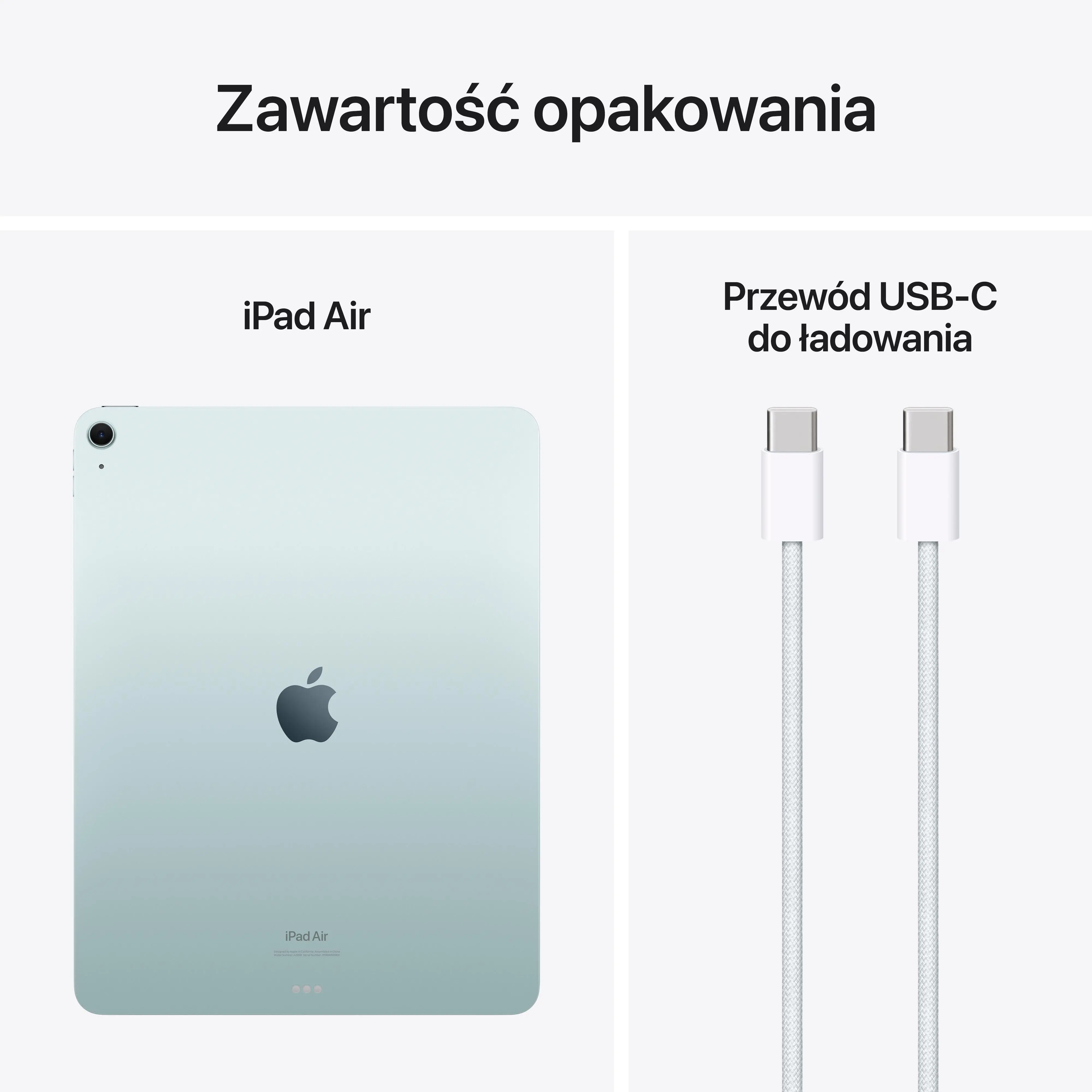 Apple iPad Air 6 gen 2024 13" 8/128GB Wi-Fi Niebieski