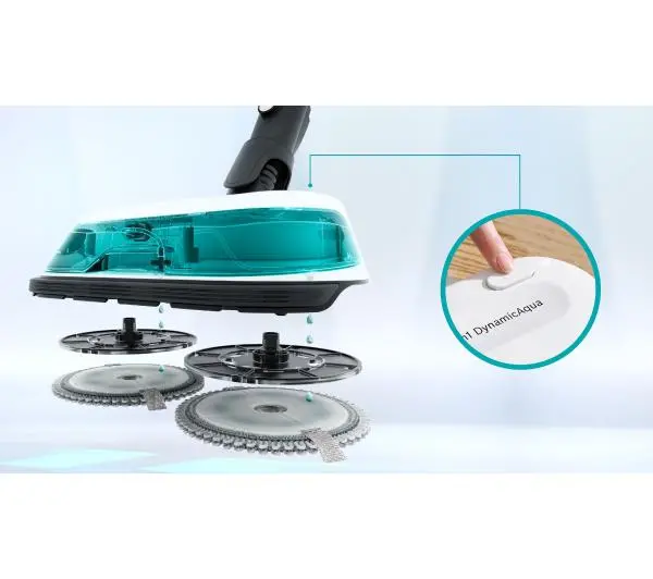 Bosch Unlimited 7 ProHygienic Aqua BCS71HYG3 40min Funkcja mycia Wymienny akumulator Mini elektroszczotka - Kup na Raty - RRSO 0%