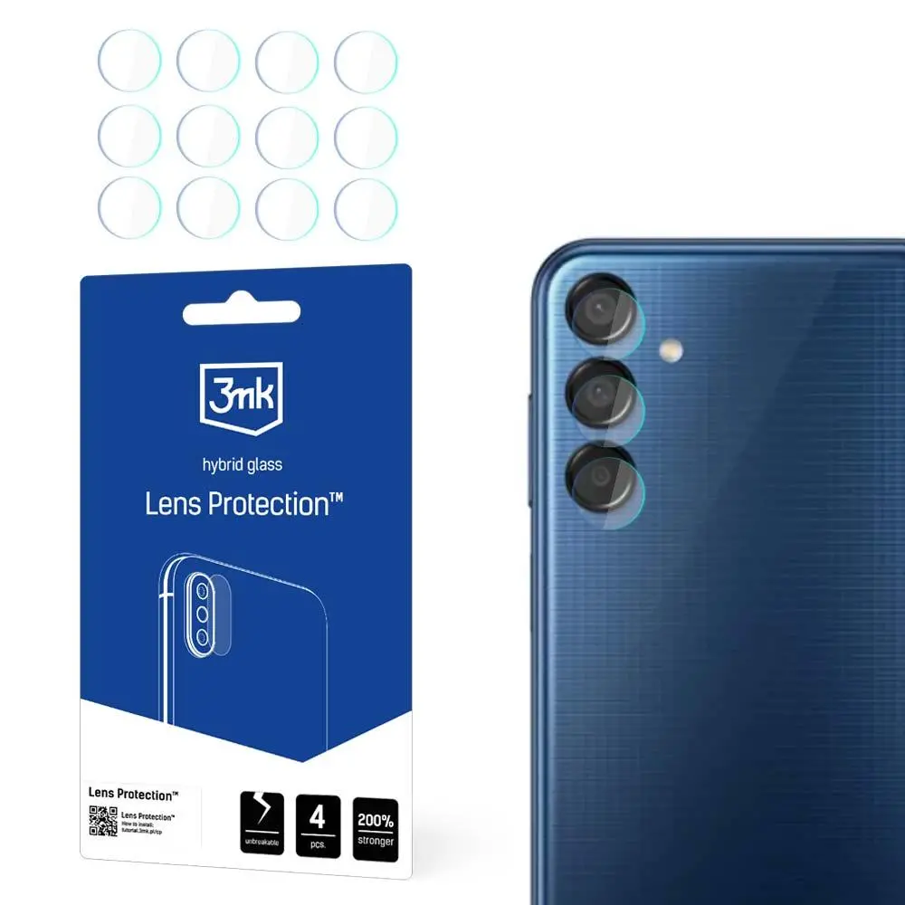 Szkło hybrydowe 3mk Lens Protection do Samsung Galaxy M15 5G