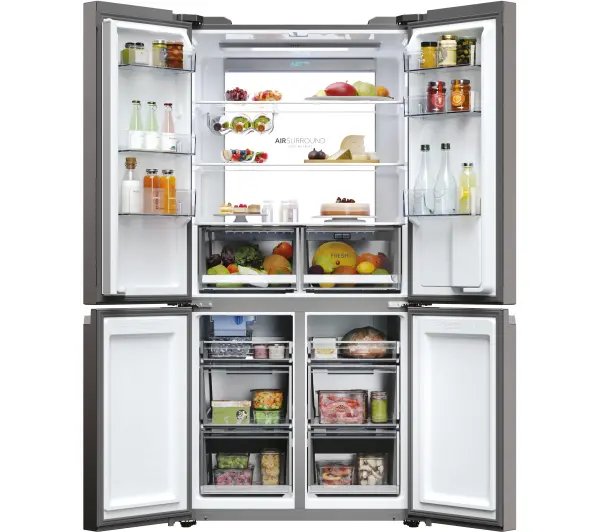 Haier HCR79F19EHMD Pełny No Frost 190,5cm Dystrybutor wody Zdalne sterowanie Dark inox - Kup na Raty - RRSO 0%