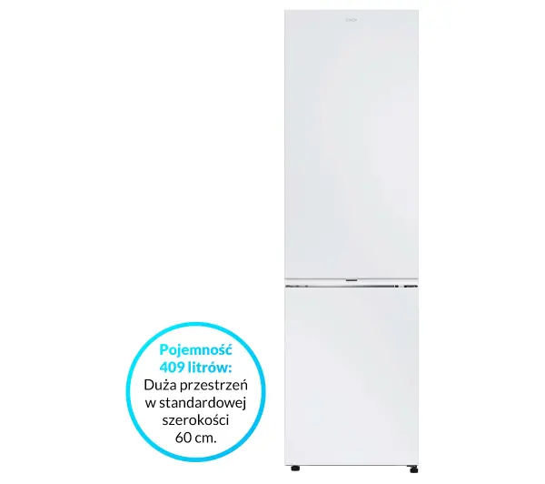 Candy Fresco 300 CNCQ2T620EW Pełny No Frost 205cm Komora świeżości Biały - Kup na Raty - RRSO 0%