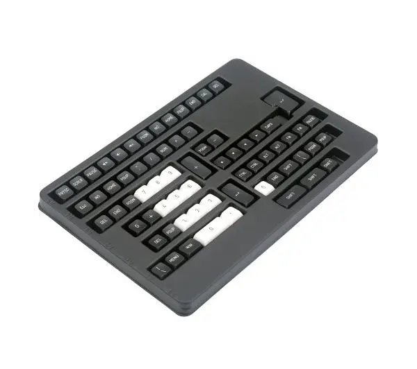 Redragon A132 PBT Doubleshot Biało-czarny
