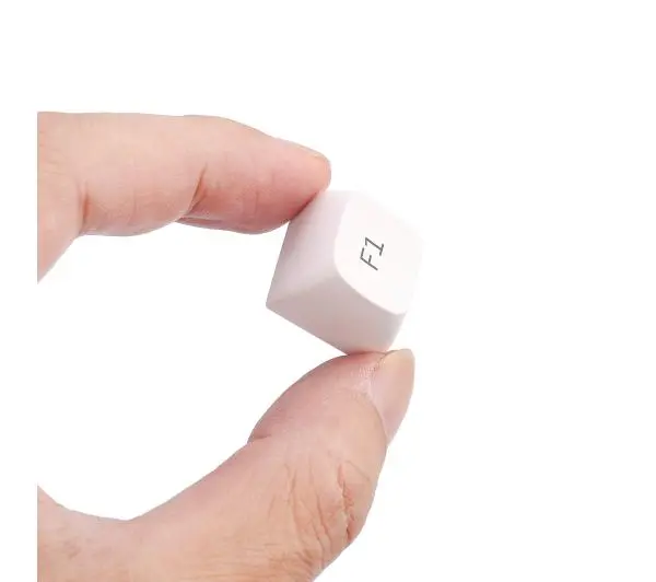 Redragon A132 PBT Doubleshot Biało-czarny