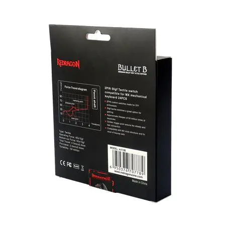 Klawisze Redragon A113 B Bullet B