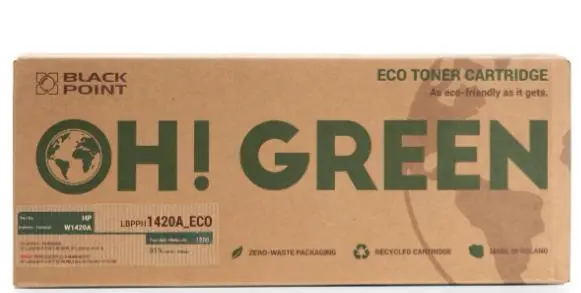 Toner Black Point OH! Green LBPPH1420A ECO (zamiennik W1420A nr 142A )