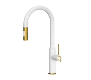 Quadron Jennifer Q Line Slim 3623510WHM Snow white/Złoty Stal szlachetna - TRZECI -55%, ALBO 5-TY ZA 1ZŁ - Kup na Raty - RRSO 0%