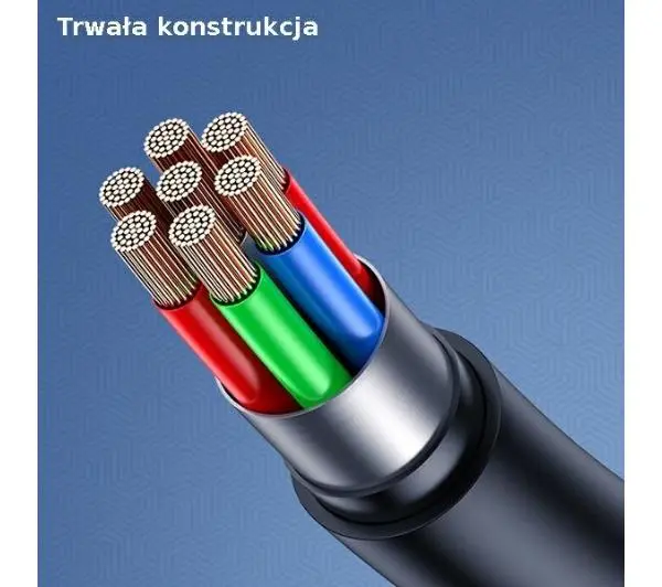 USAMS U68 USB-C 2A Fast Charge SJ501USB03 1m Niebieski
