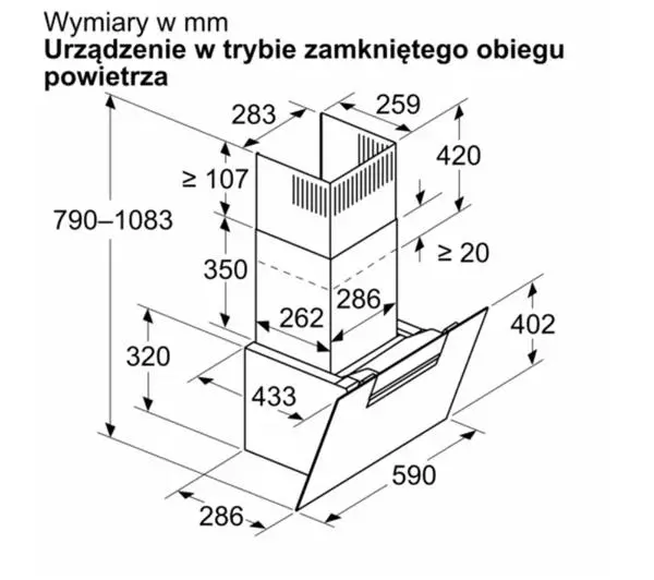 Bosch Serie 4 DWK67FN20 Biały - TRZECI -55%, ALBO 5-TY ZA 1ZŁ - Kup na Raty - RRSO 0%