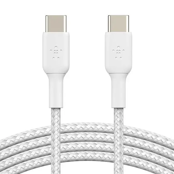 Kabel Belkin USB-C do USB-C 2.0 PowerDelivery 2szt 1m Biały
