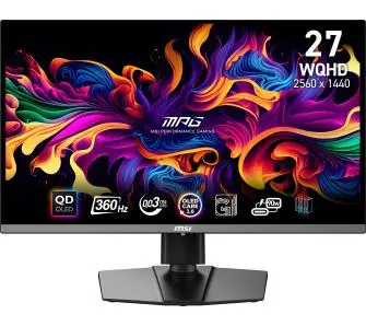 Monitor MSI MPG 271QRX QD-OLED 27" 2K 360Hz 0,003ms Gamingowy