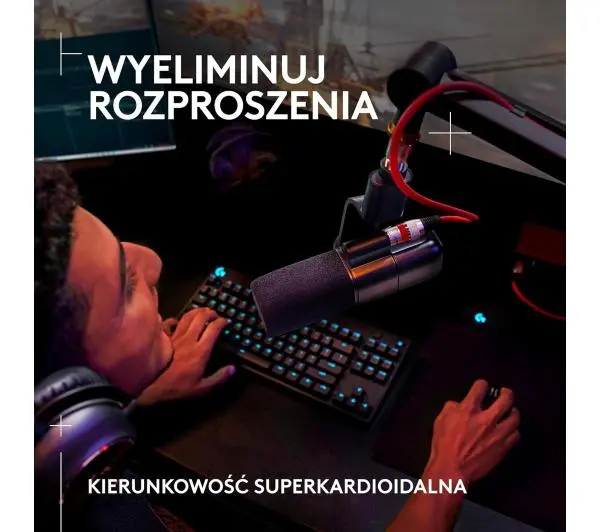 Logitech Yeti Studio Przewodowy Dynamiczny Biały - Kup na Raty - RRSO 0%