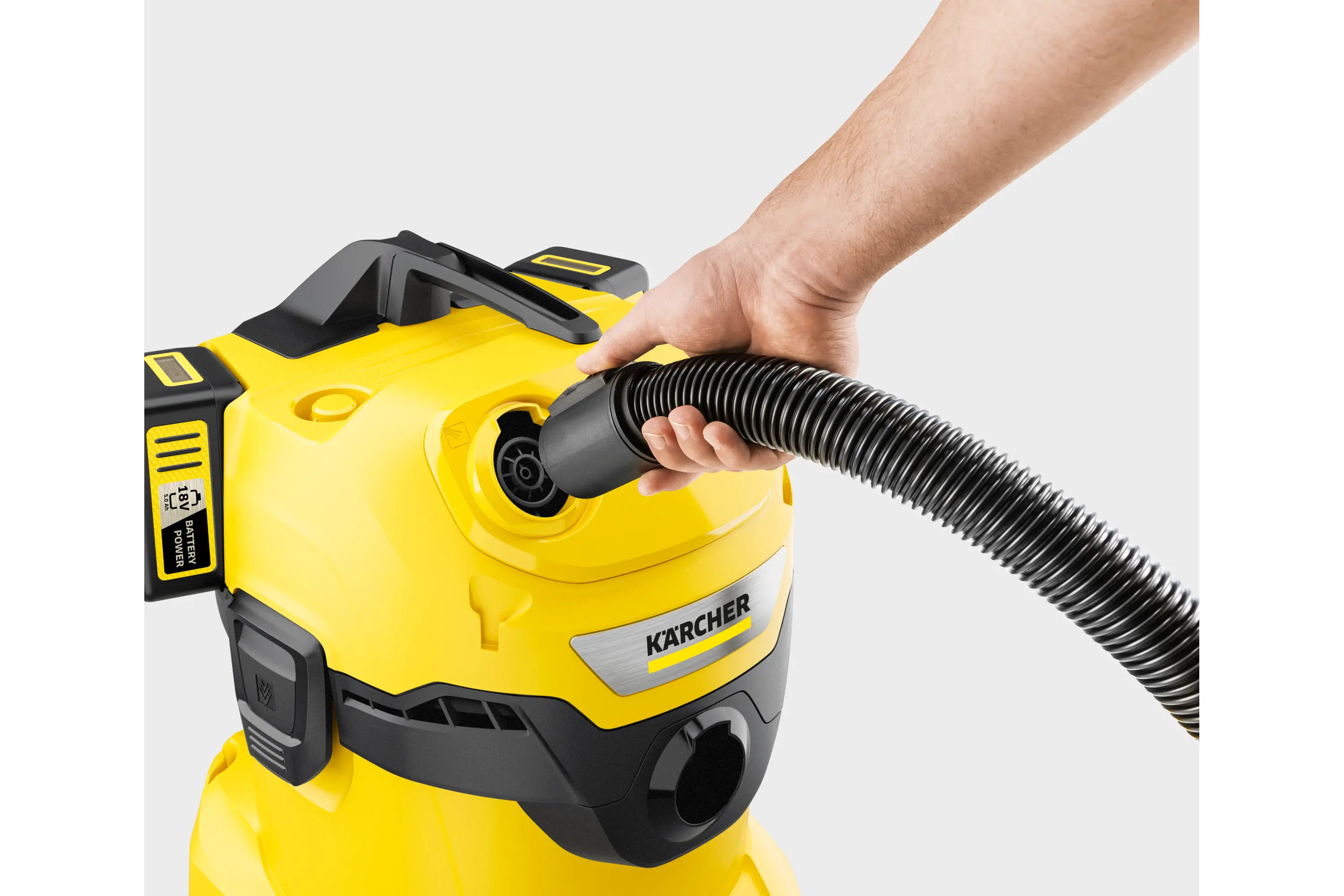 фото Професійний пилосос Karcher WD 4-18 Dual Battery (1.628-601.0)