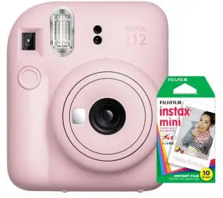 Fujifilm Instax Mini 12 Różowy + wkłady 10szt - Kup na Raty - RRSO 0%