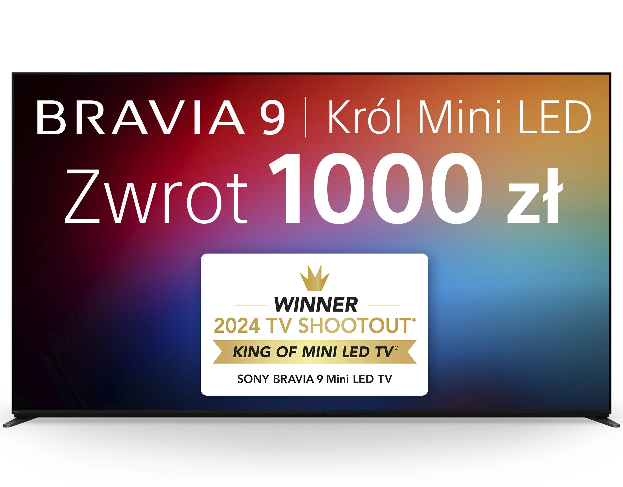 Telewizor Sony BRAVIA 9 K-75XR90 75" QLED 4K Mini LED 120Hz Google TV Dolby Vision Dolby Atmos HDMI 2.1 DVB-T2