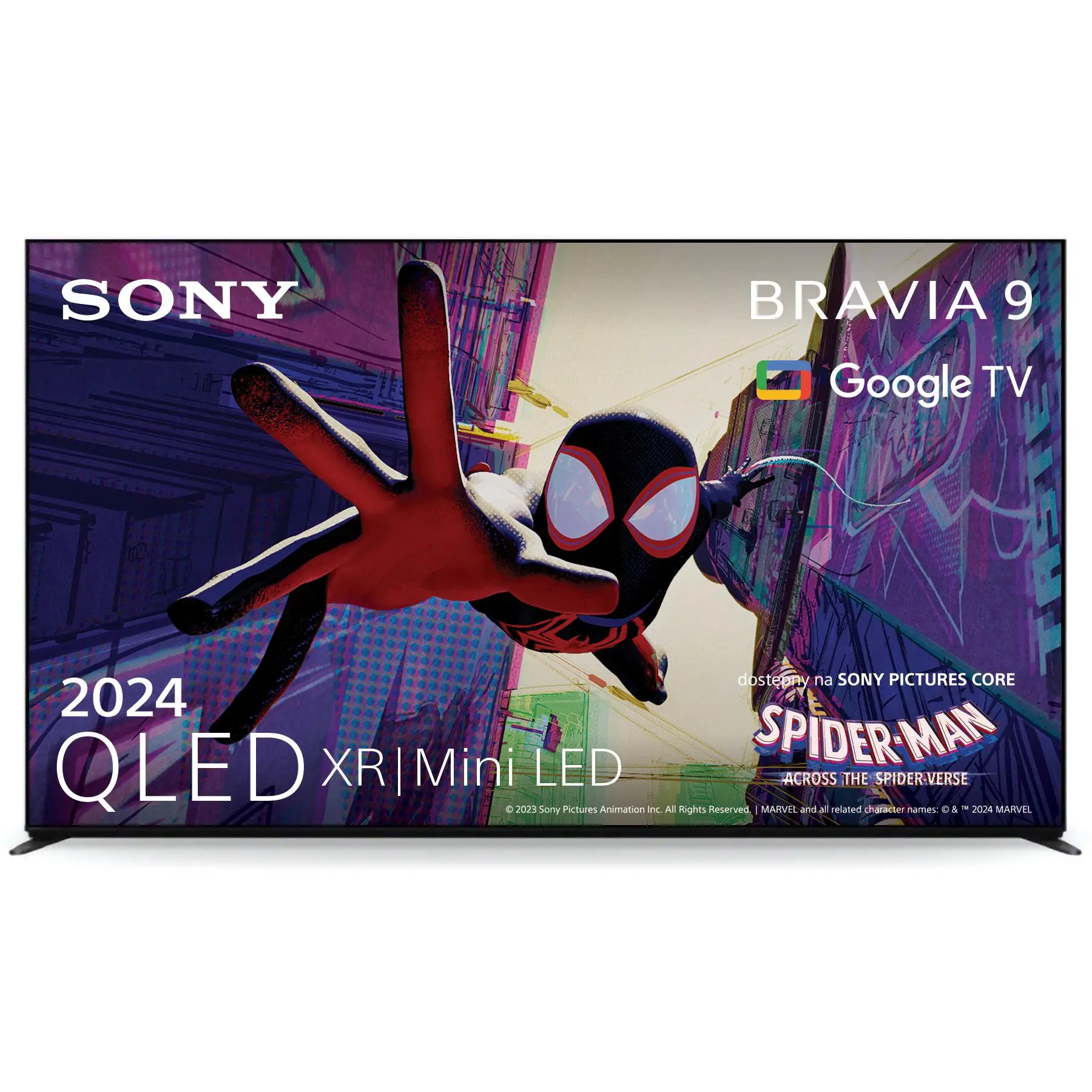 Telewizor Sony BRAVIA 9 K-75XR90 75" QLED 4K Mini LED 120Hz Google TV Dolby Vision Dolby Atmos HDMI 2.1 DVB-T2