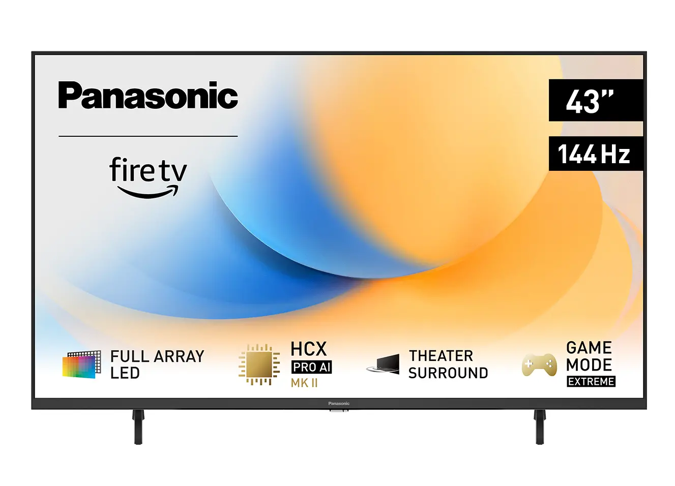 Telewizor Panasonic TV-43W90AEG 43" LED 4K 144Hz Smart TV Funkcje AI Dolby Vision IQ Dolby Atmos HDMI 2.1 DVB-T2