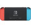 Konsola Nintendo Switch OLED (czerwono-niebieski + Mario Strikers Battle League Football